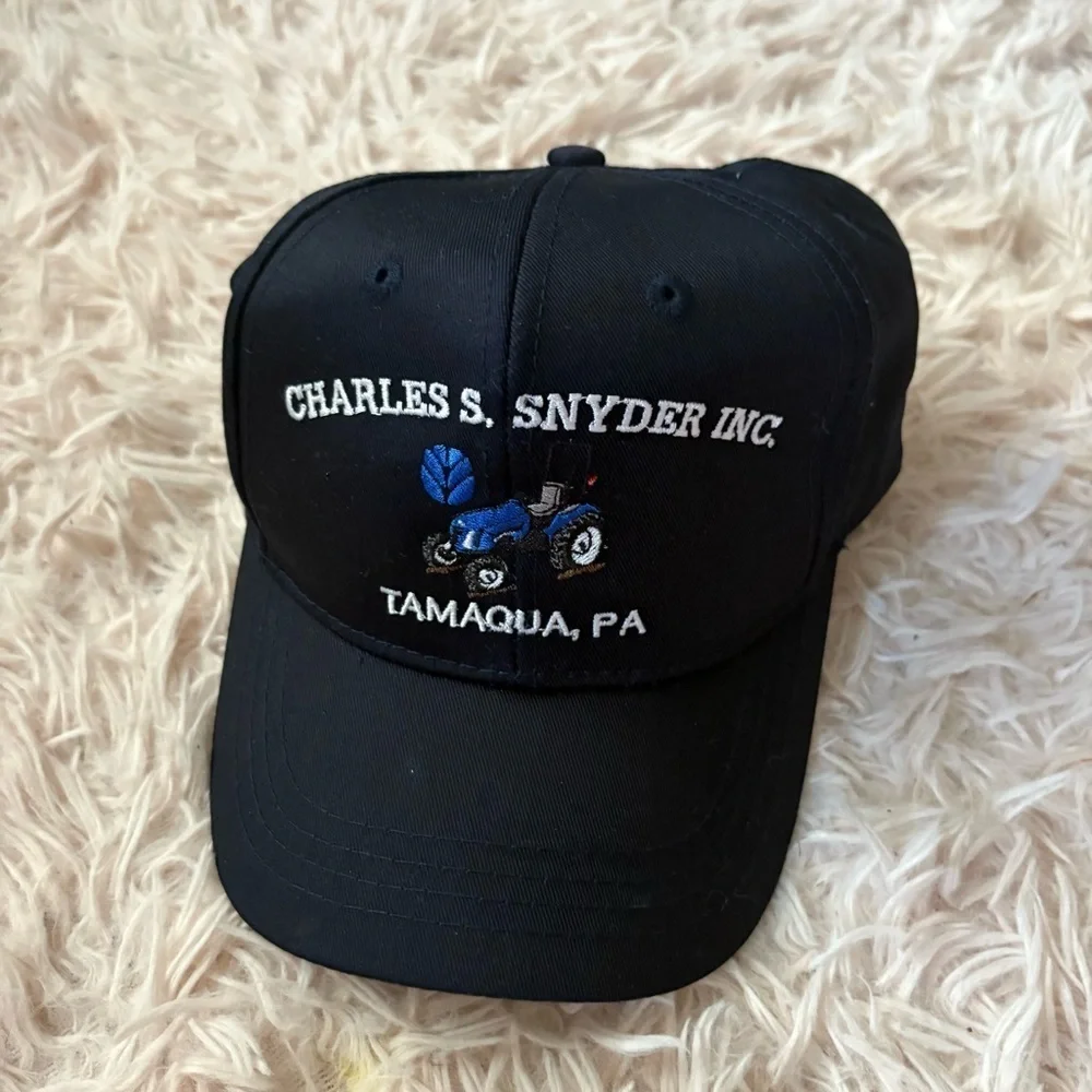 New Holland Tractor Charles S. Snyder Inc. Cap Hat Kids